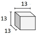 Fraction Cube Edge Length