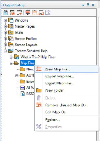 Create Map File