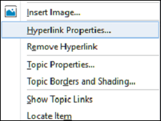 Hyperlink Properties