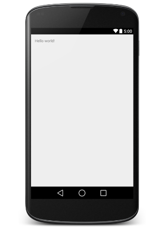 Android - Hello World Example