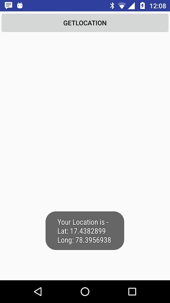 Android - Location Based Services