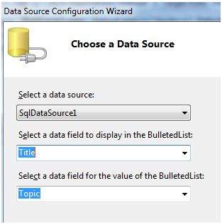 Choose Data Source