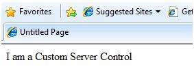 Custom Server Controls