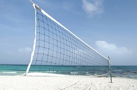 beach volleyball equipment