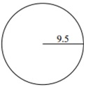 Area Circumference Example 1