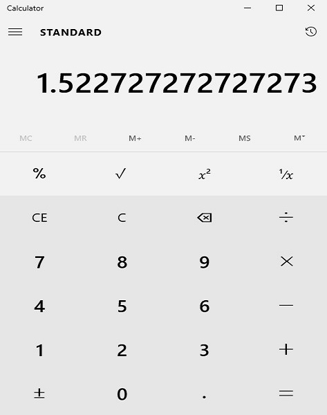 Calculator Example 2