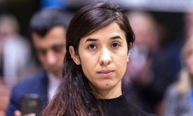 Yazidi survivor Nadia Murad