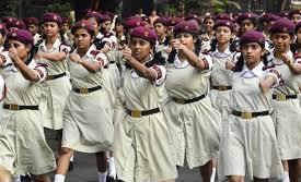 Girls in Sainik Schools