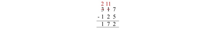 Octal Subtraction Numbers