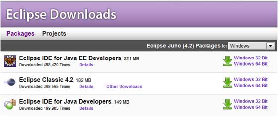 download eclipse java ee for windows 10 64 bit