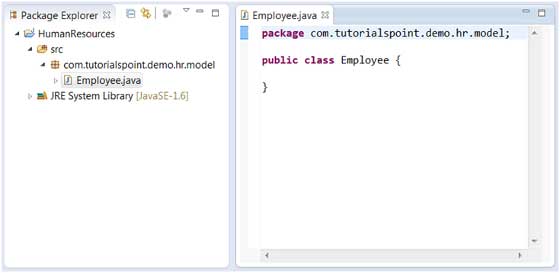 How To Create A Class In Java Eclipse - Várias Classes