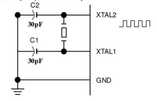 XTAL1, XTAL2 diagram 8051 Microcontroller - solutionrider