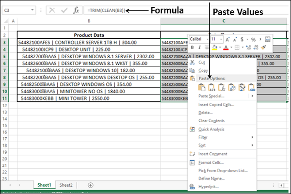 what is the advantage of using excel for data analysis ied
