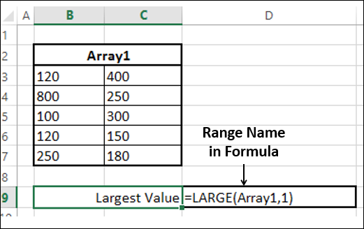 Working with Range Names