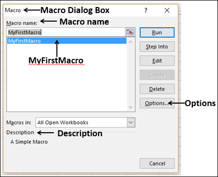 how to write a macro in excel to take off percentage