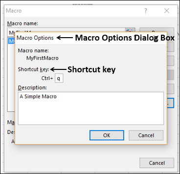 Excel Macros - Running a Macro