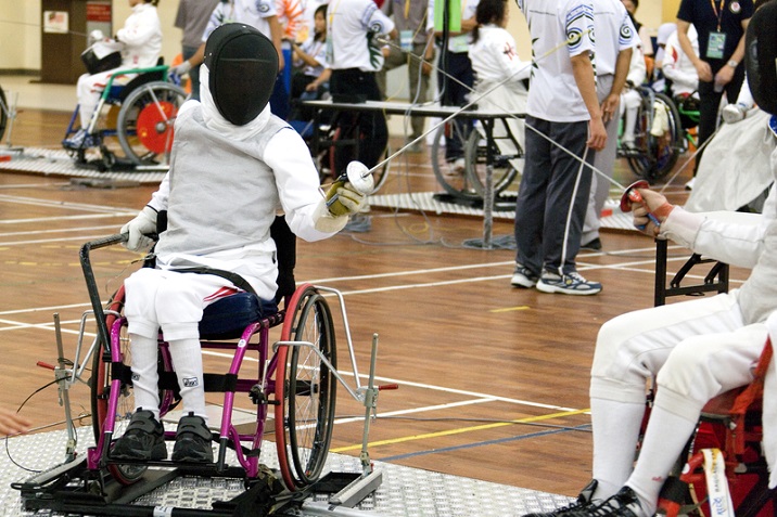 Wheelchair Fencing Game