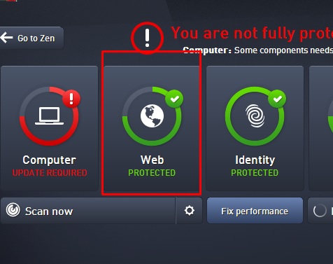 AVG Web Protected