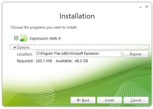 microsoft ecpression web for mac