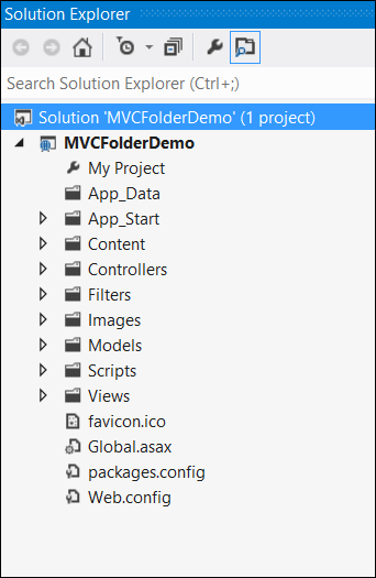 mvc_folder_project_structure