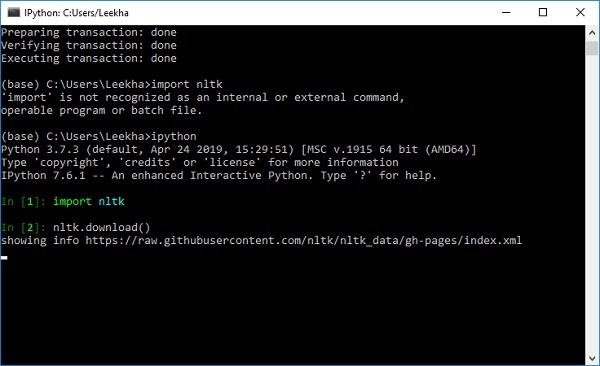 install nltk for python3 on mac