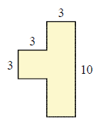 Area of a piecewise rectangular figure Quiz7