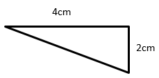 Finding the area of a right triangle or its corresponding rectangle Example1