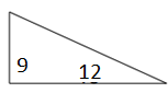 Finding the area of a right triangle or its corresponding rectangle Example2