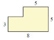 Finding the missing length in a figure Quiz6