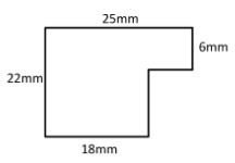 Perimeter of a piecewise rectangular figure Quiz1