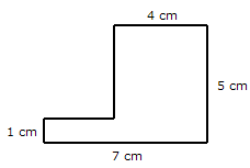 Perimeter of a piecewise rectangular figure Quiz5