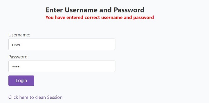 PHP Login Example 1