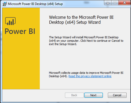 power bi desktop msi