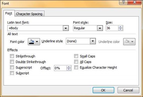 how to add superscript in powerpoint 2010