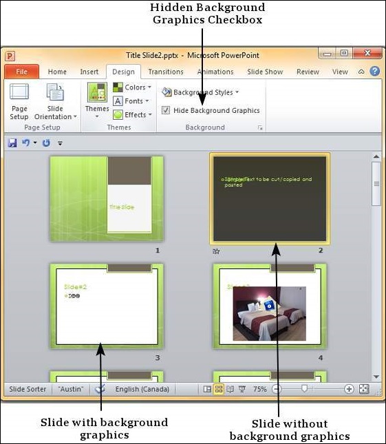 Hướng dẫn thay đổi nền slide trong Powerpoint 2010: Tự tay thay đổi hình nền slide trong Powerpoint 2010 để trình bày một bài thuyết trình chuyên nghiệp. Xem hướng dẫn để biết thêm chi tiết và tạo ra những bài thuyết trình tuyệt đẹp.