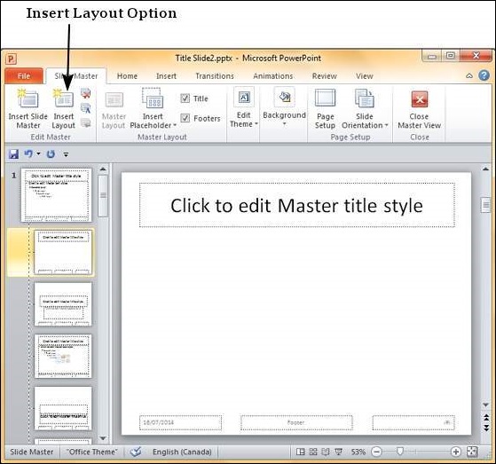copy and paste a slide master in powerpoint
