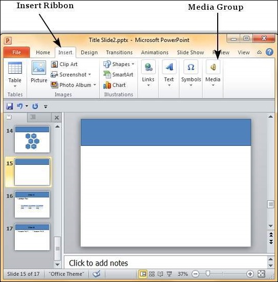 how to add video to powerpoint slideshow