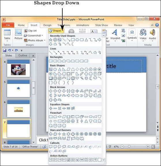 new shapes for powerpoint 2010