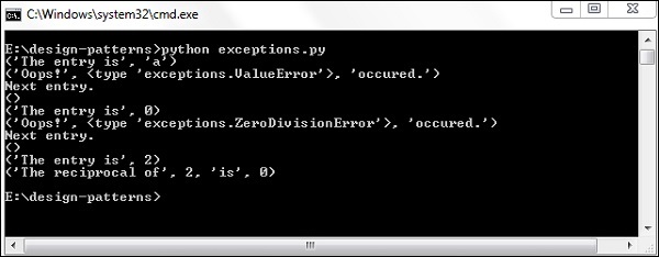 Exceptions and Error Handling in Python, Engineering Education (EngEd)  Program