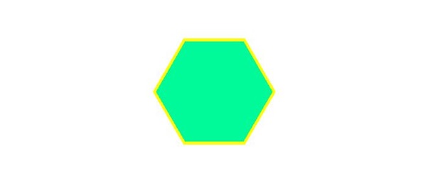 green polygon