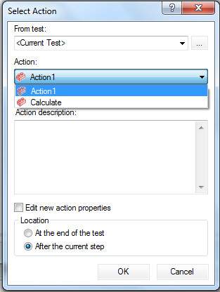 Inserting Call to Copy Action Step 2