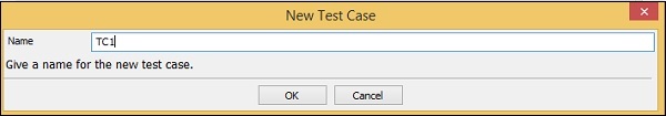 Library New Test Case Ex