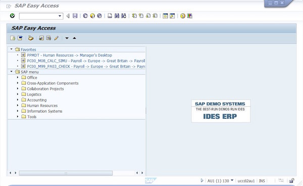how to use sap software