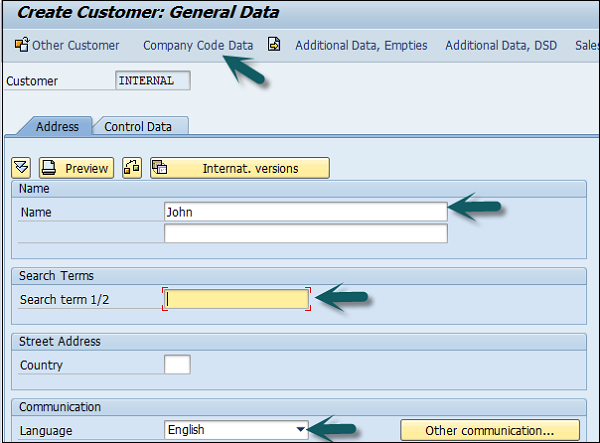 sap account assignment objects have differing company codes