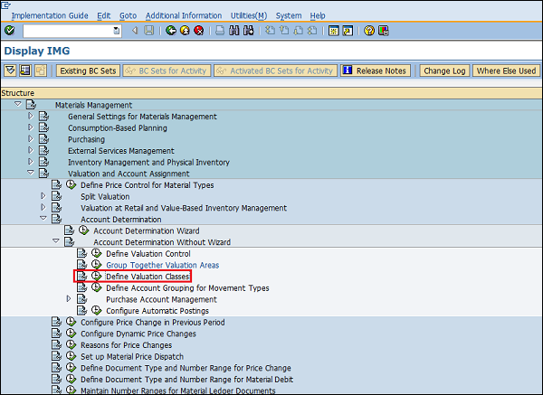 sap mm valuation and account assignment