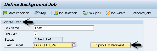 SAP NetWeaver - Managing Background Jobs
