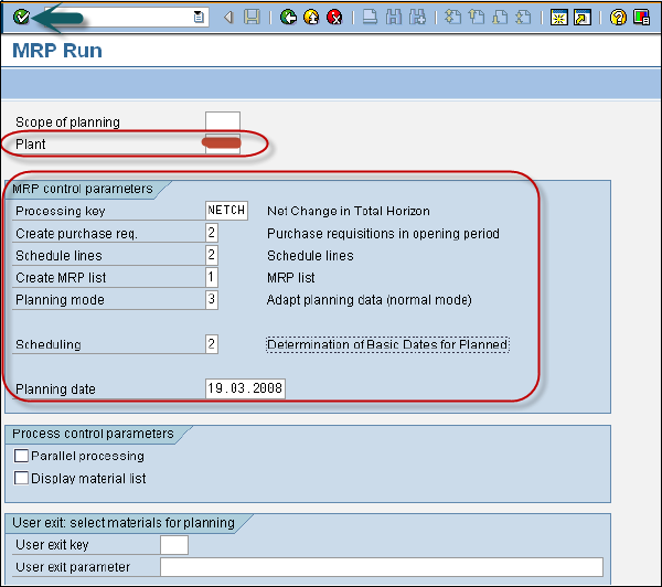 sap mrp purchase requisition account assignment category