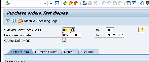 sap purchase orders