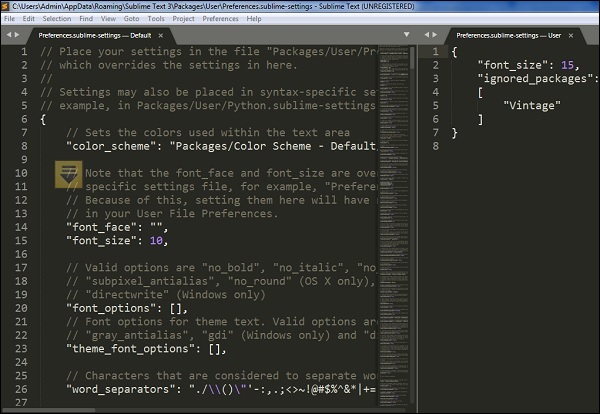 coding sublime text windows
