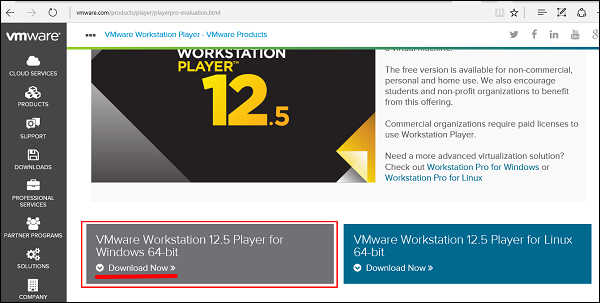 vmware workstation player 32 bit free download